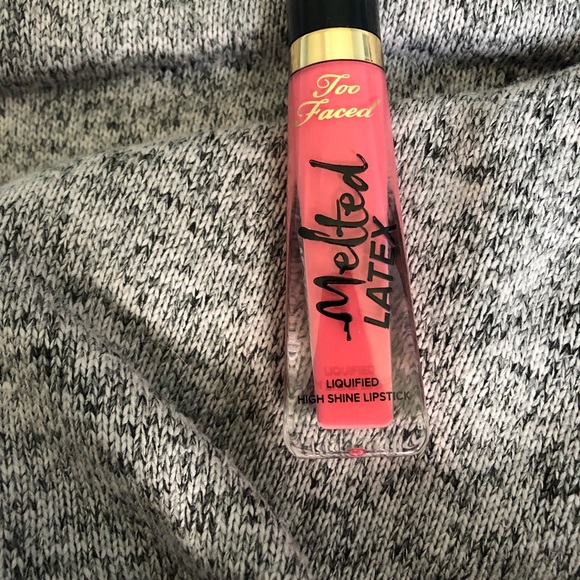 Too Faced Melted Latex Love U, Mean It Lipstick - Picture 2 of 3